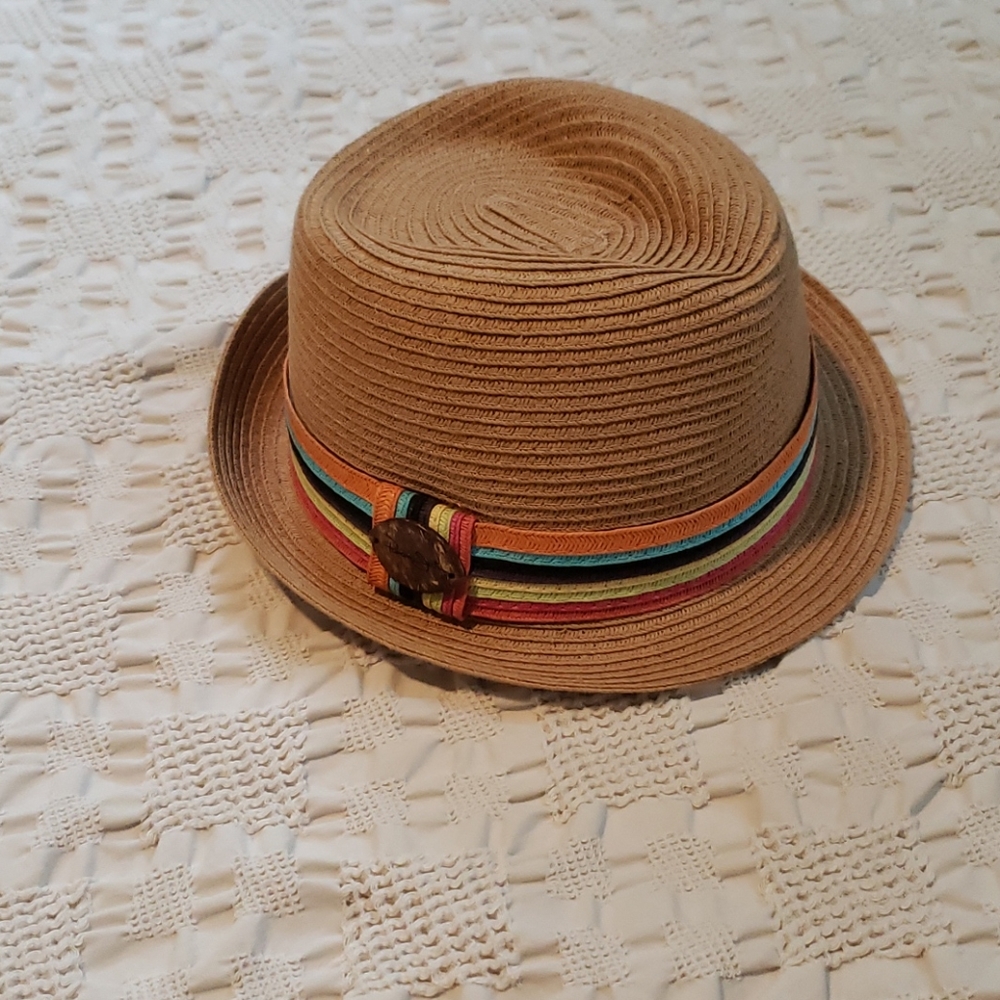 Panama Jack Woven Hat, One size